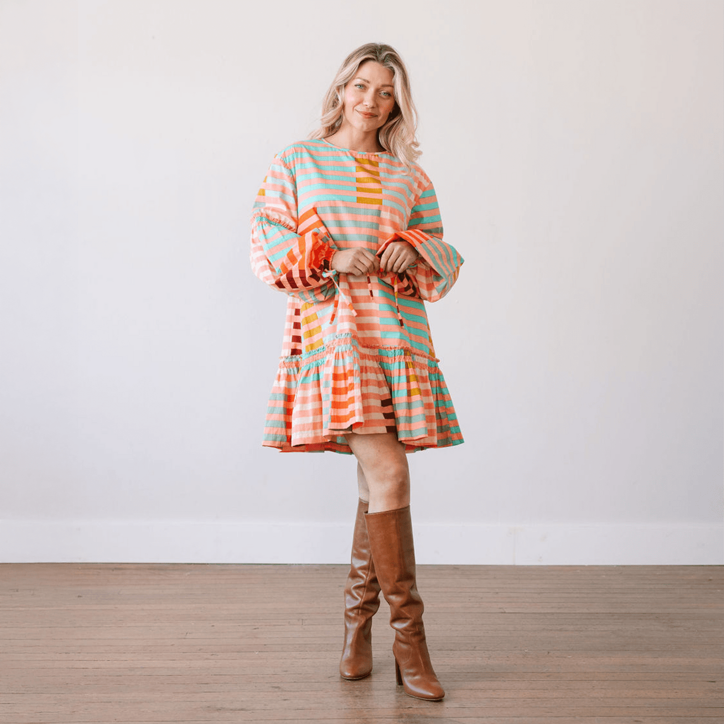 Sorbet Stripe Khai Mini Dress