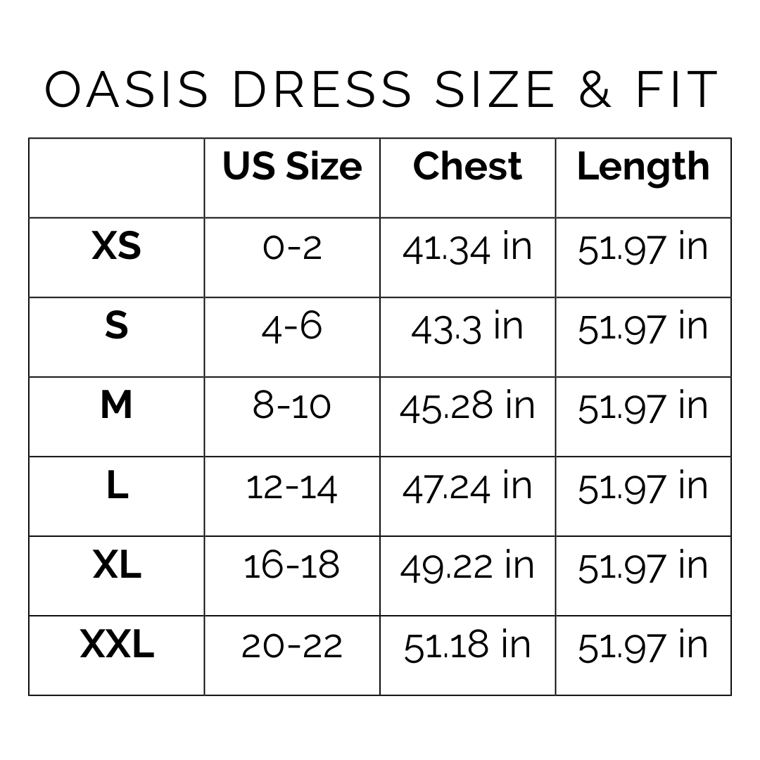 Tropic Sunset Oasis Dress