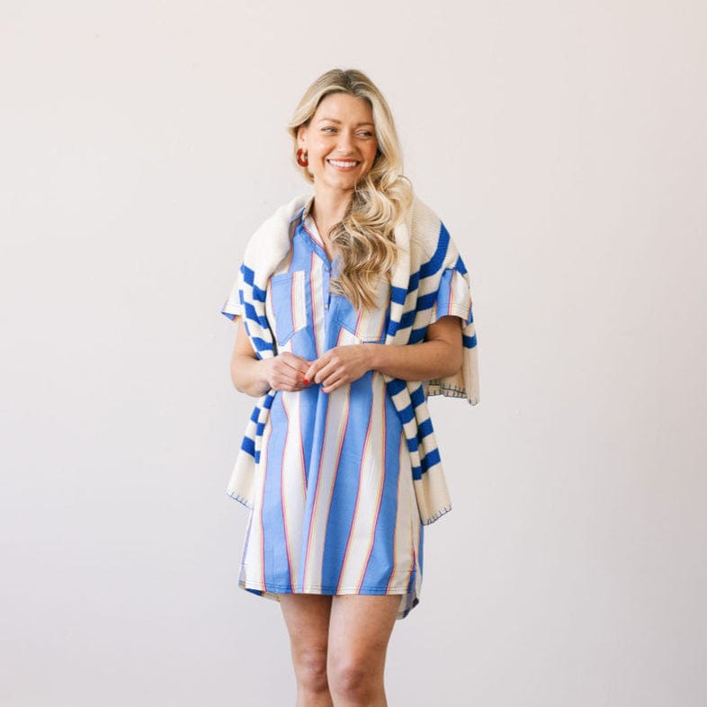 Coastal Escape Cabana Mini Dress