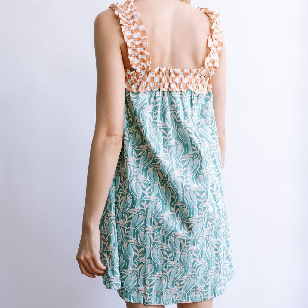 Seaside Toucan Dress
